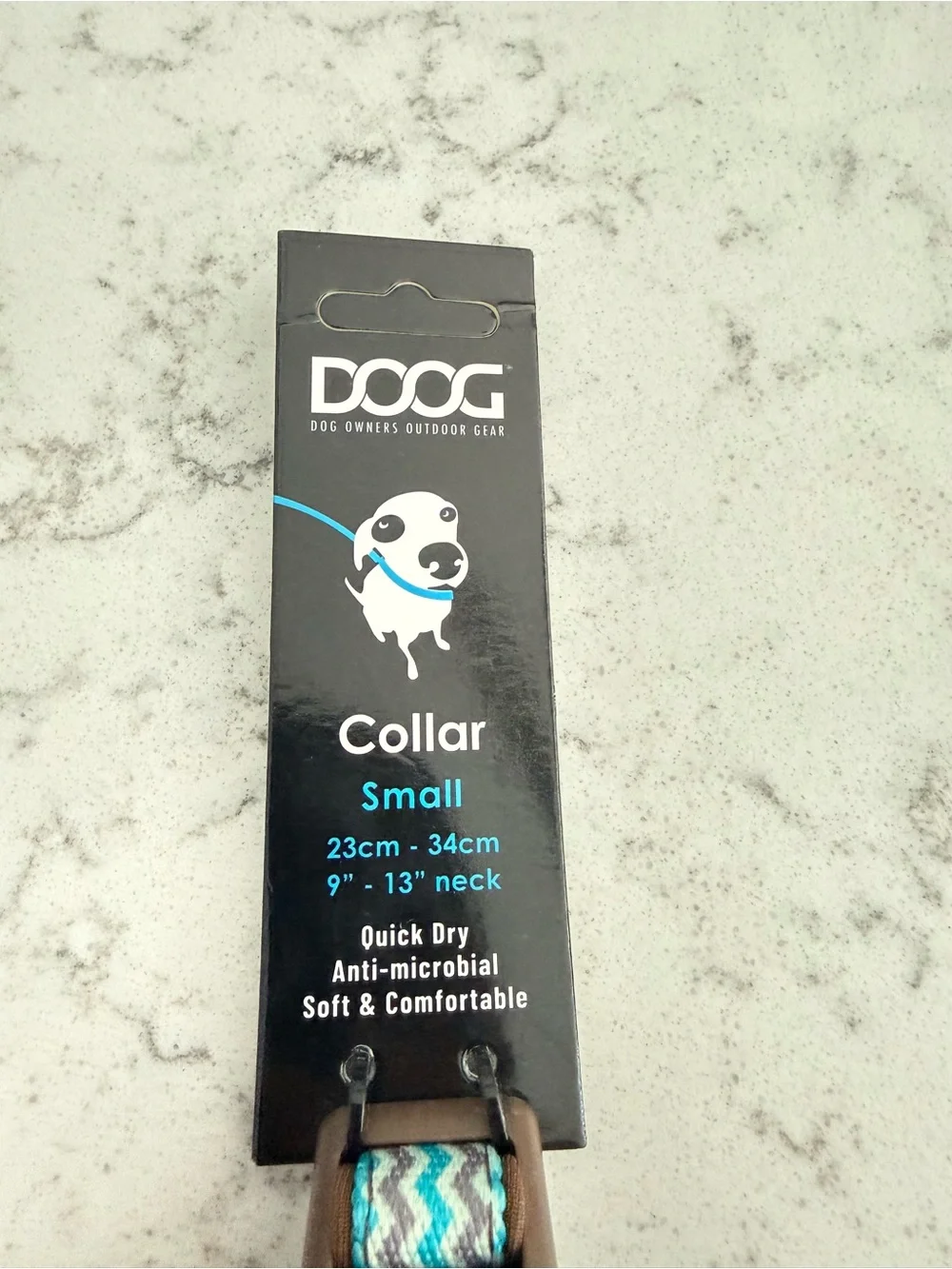 NWT- DOOG Dog Neoprene Chevron Collar -Benji Sz. Small 9”-13”